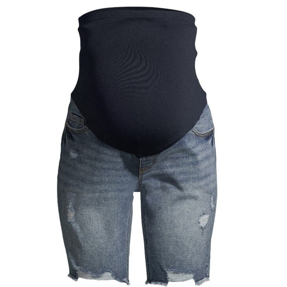 Time and Tru Maternity Bermuda Shorts with Full Panel Small 4-6 New with Tags